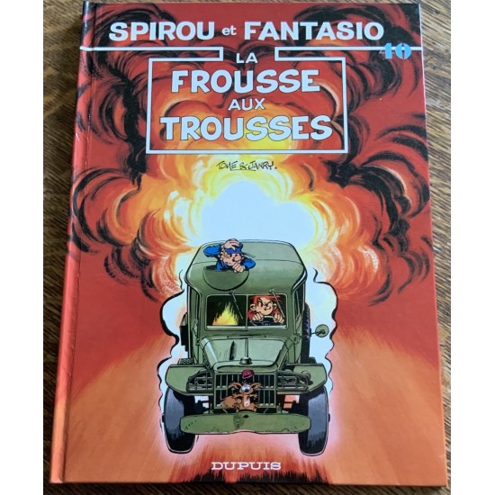 Spirou et Fantasio - 40 - La frousse aux trousses De Tome et Janry